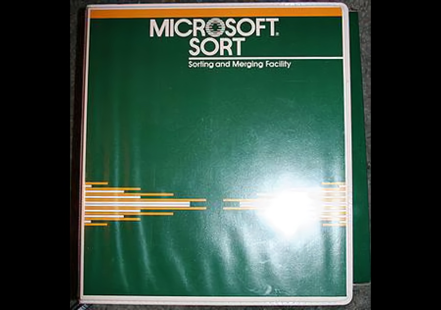 Microsoft Sort Box (1982)